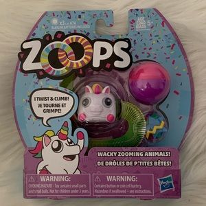 Hasbro Zoops Unicorn Wacky Zooming Animal Twist & Climb Toy New Sealed